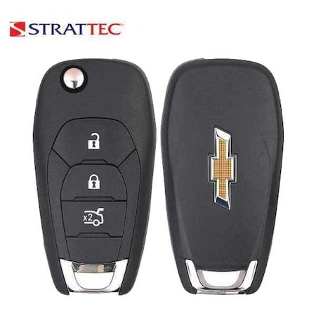 Strattec Chevrolet Logo 3B RKE Flip Key STR-5933396